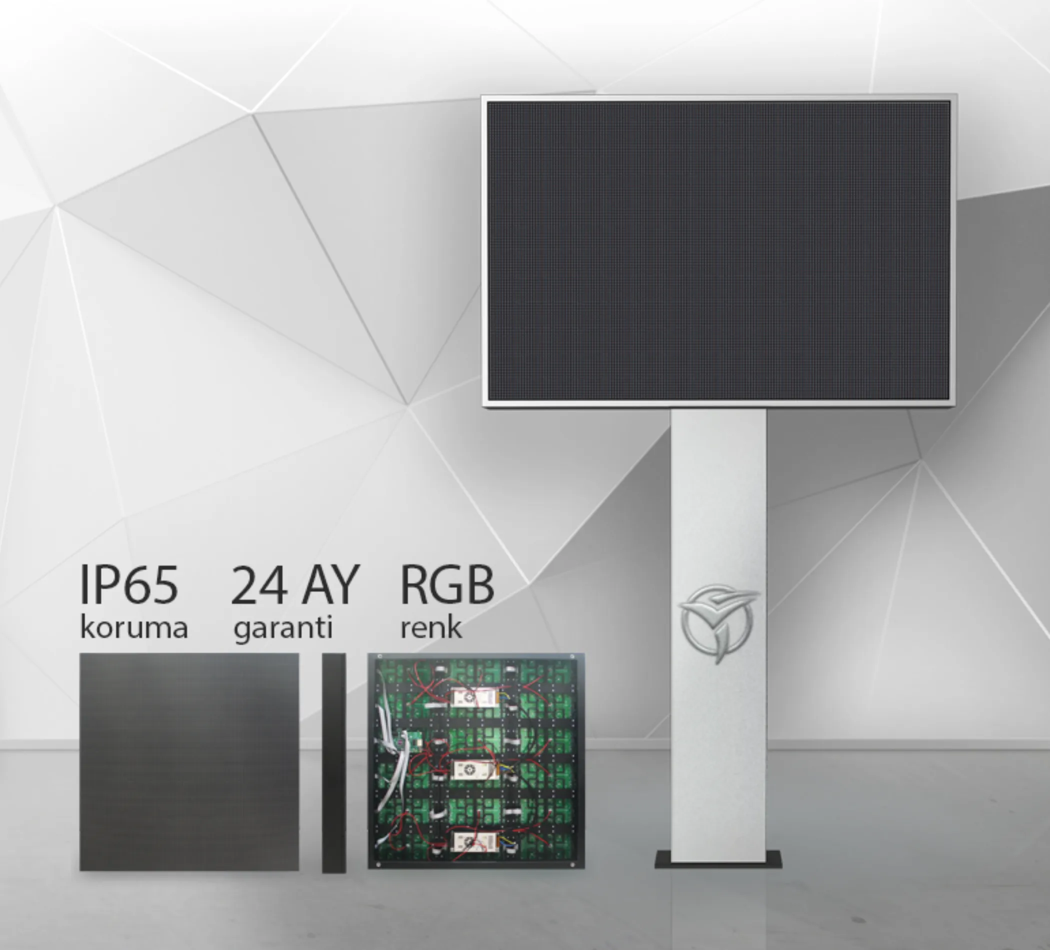 Outdoor Totem LED Display