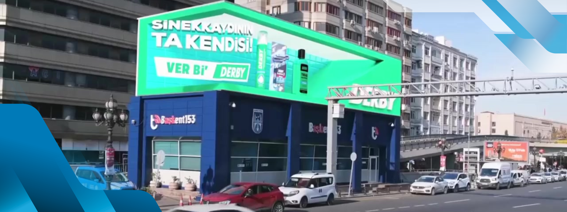 Ankara Sihhiye — Türkiye's First 3D Effect Corner LED Display