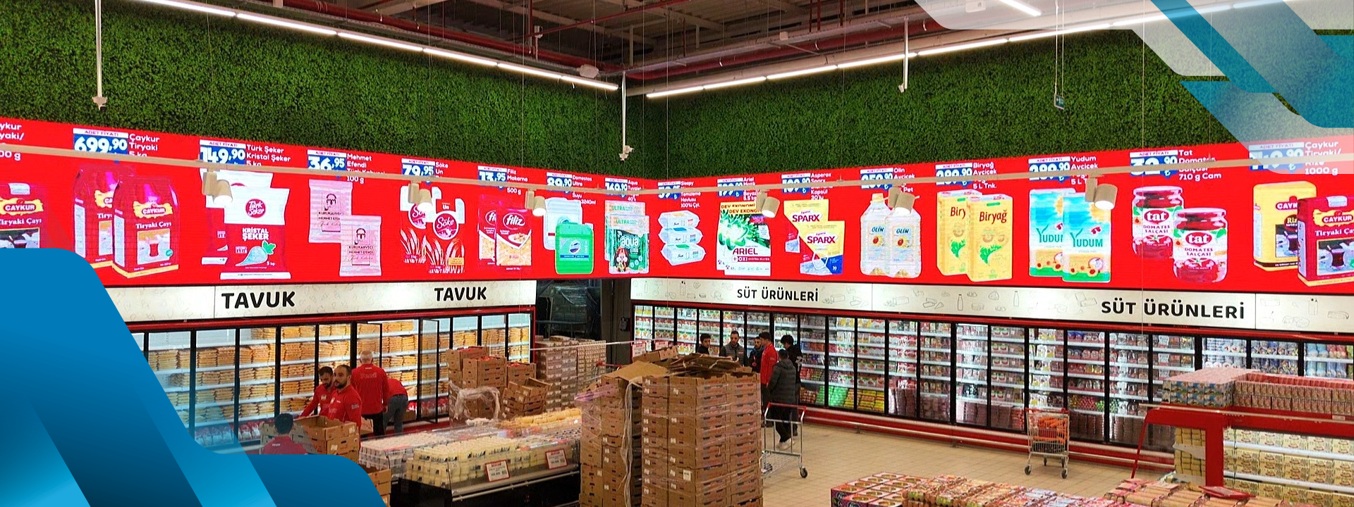 AnpaGross — 11,000 m² Chain LED Project